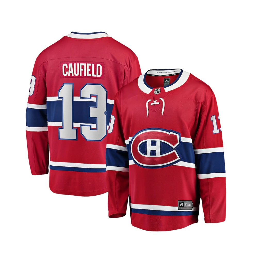 Montreal Canadiens NHL® Fanatics Breakaway Caufield #13 Ice Hockey Jersey - Men - Red