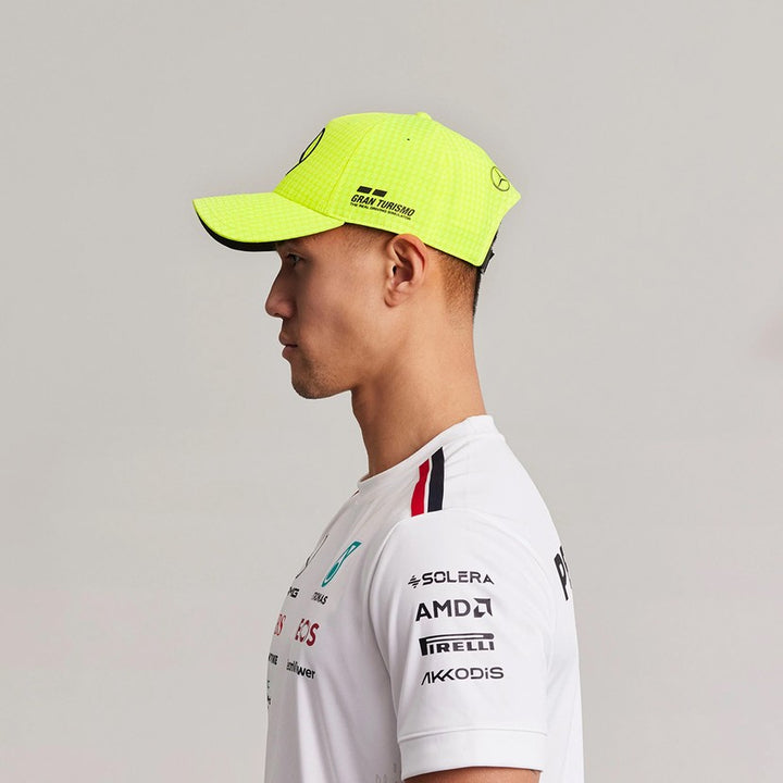 Mercedes AMG F1™ Team Lewis Hamilton Canadian GP Driver Unisex Cap - Neon Yellow