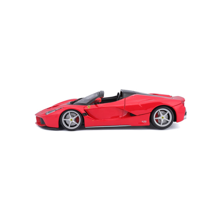 Bburago LaFerrari Aperta R&P 1:24 Scale Model Car - Red