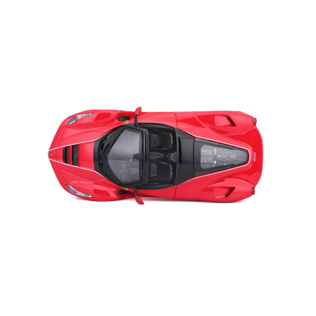Bburago LaFerrari Aperta Race & Play 1:24 Scale Model Car - Red