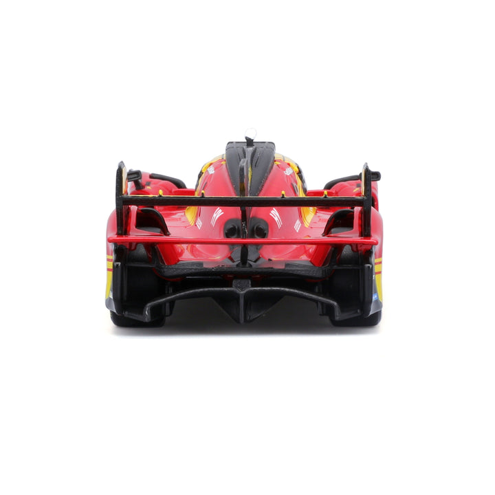 Ferrari 499P #50 24h Le Mans Champion 2024 – 1:43 Diecast Miniature Model with Display Case - Red