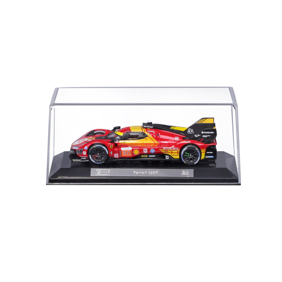 Ferrari 499P #50 24h Le Mans Champion 2024 – 1:43 Diecast Model with Display Case