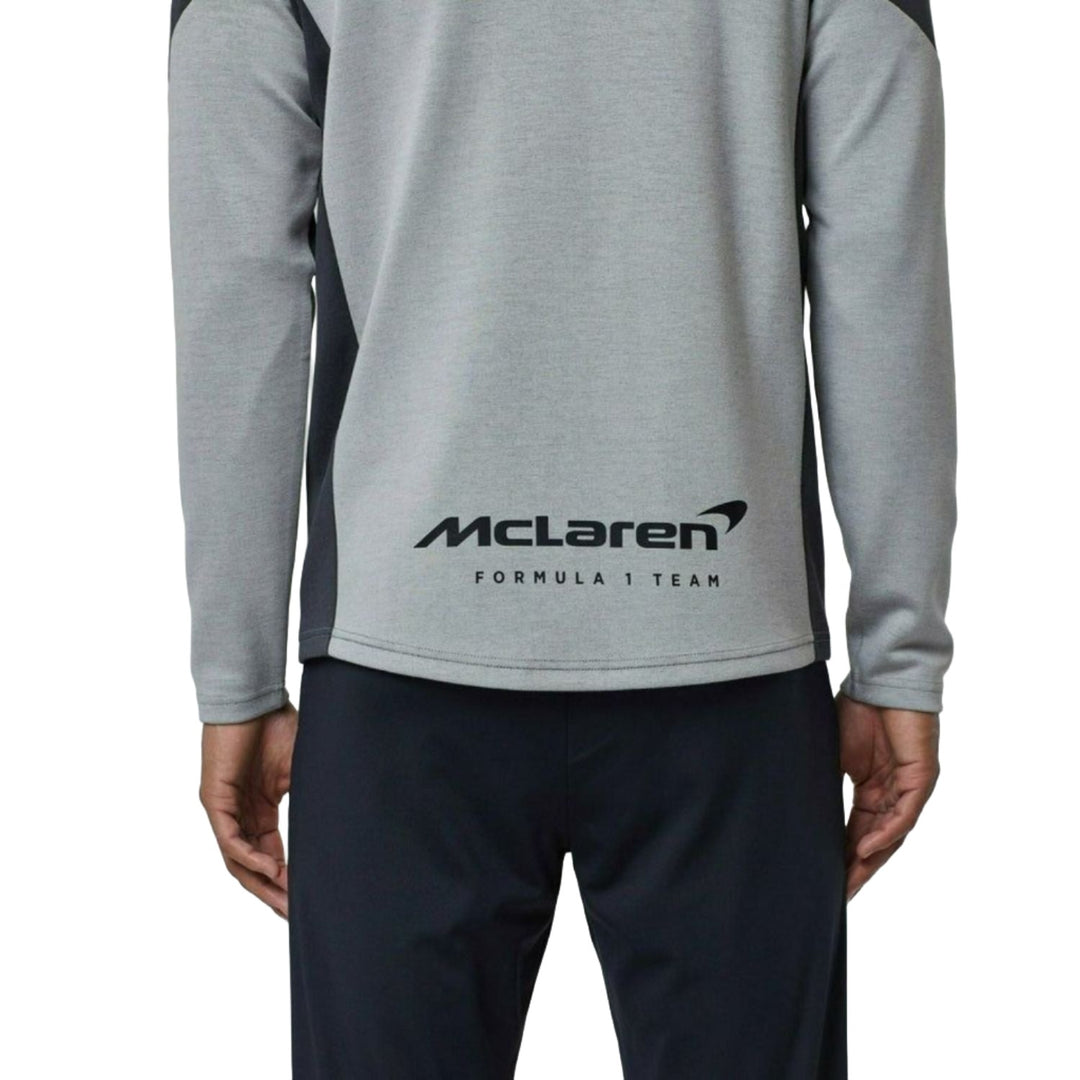 McLaren F1™ Team Men's Full Zip Hoodie- Black/Grey