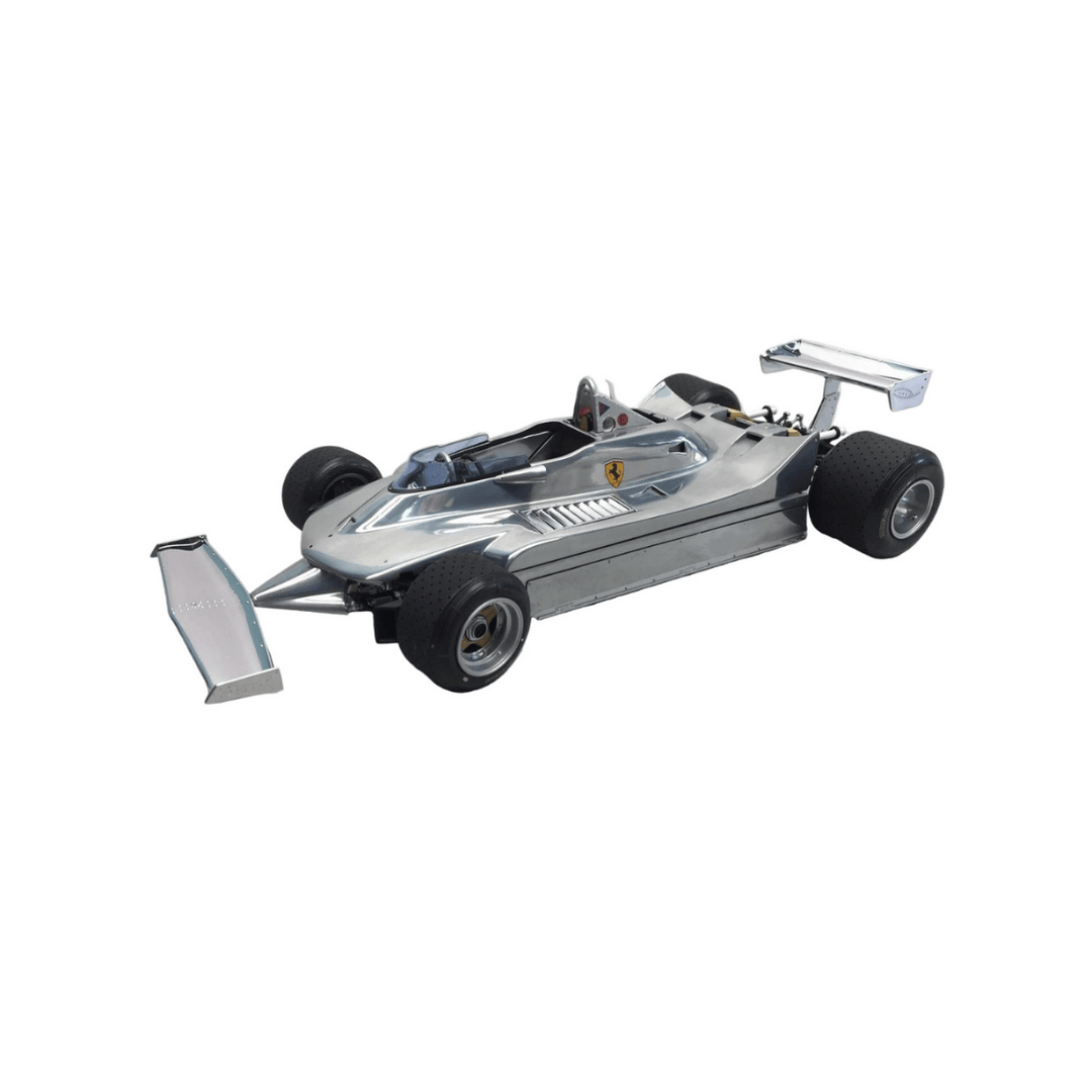 1979 Ferrari 312T4 Scuderia F1™ World Champion Exoto 1:18 Scale Diecast Metal Car (50th Anniversary Edition) - Silver