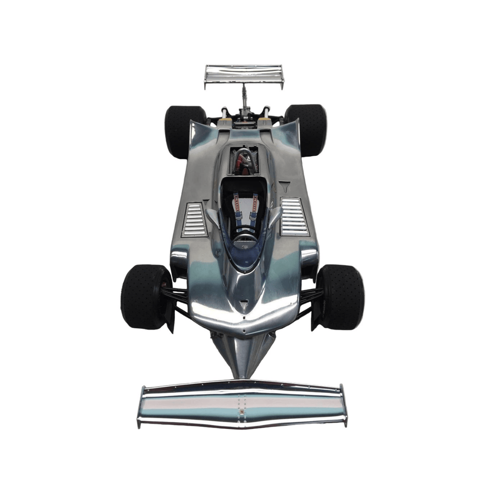 1979 Ferrari 312T4 Scuderia F1™ World Champion Exoto 1:18 Scale Diecast Metal Car (50th Anniversary Edition) - Silver