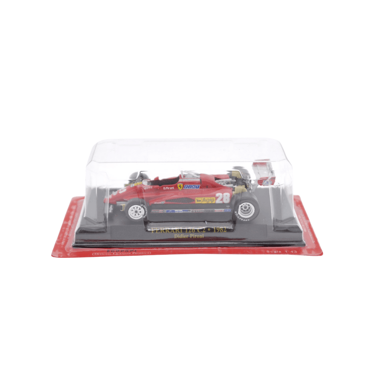 1982 Didier Pironi Scuderia Ferrari F1™ Team 126 C2 #28 1:43 Altaya Model Car - Red