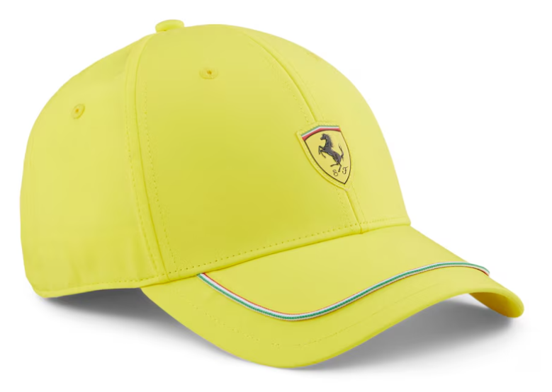 2024 Scuderia Ferrari Race Men's Baseball Cap - Speed Yellow