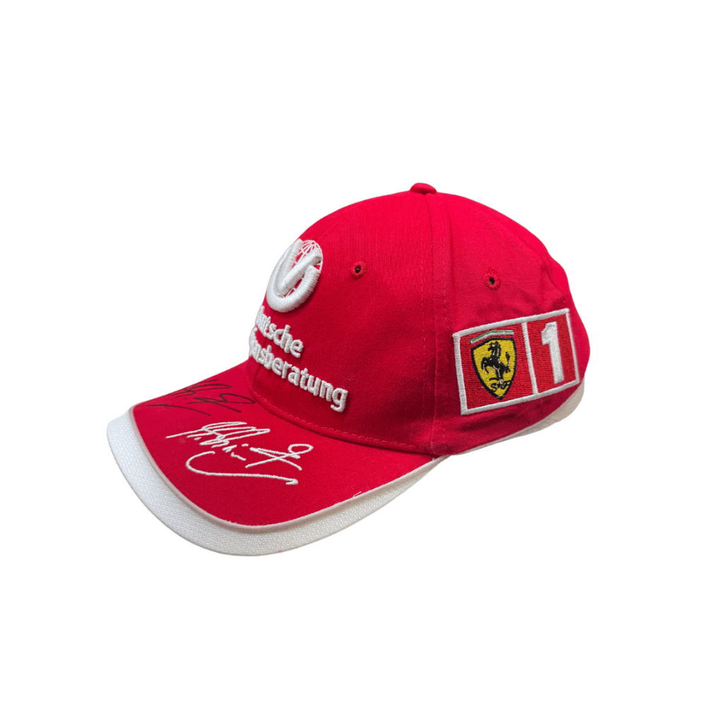 2005 Scuderia Ferrari F1™ Team Michael Schumacher Signed Men's Cap - Red