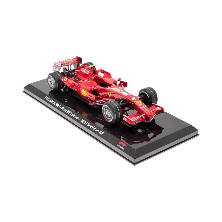 2007 Kimi Räikkönen Scuderia Ferrari F1™ Team F2007 Brazilian GP 1:24 Model Car - Red