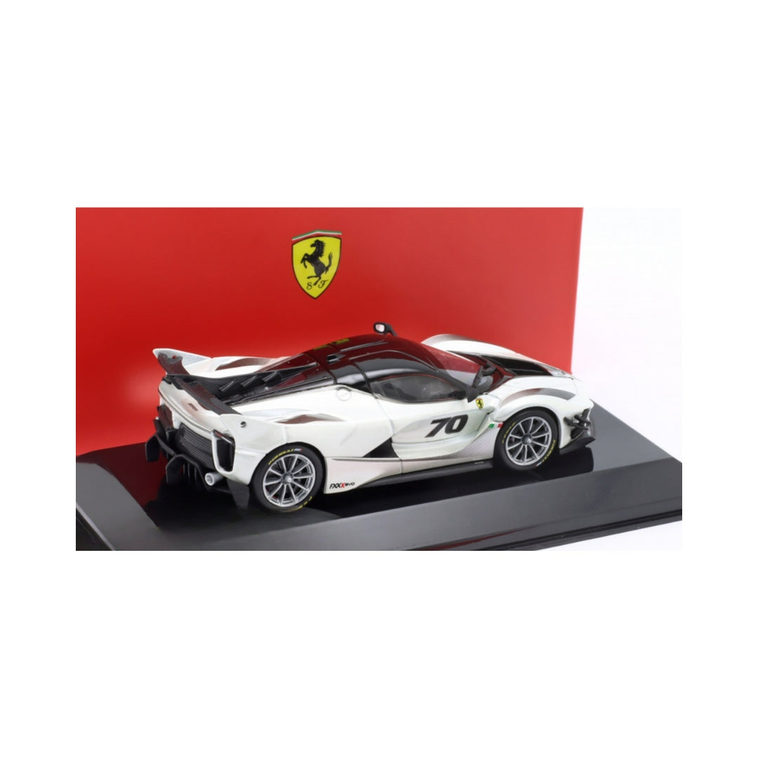 2017 Ferrari Fxx-K Evo #70 Bburago 1:43 Model Car – Pearl White