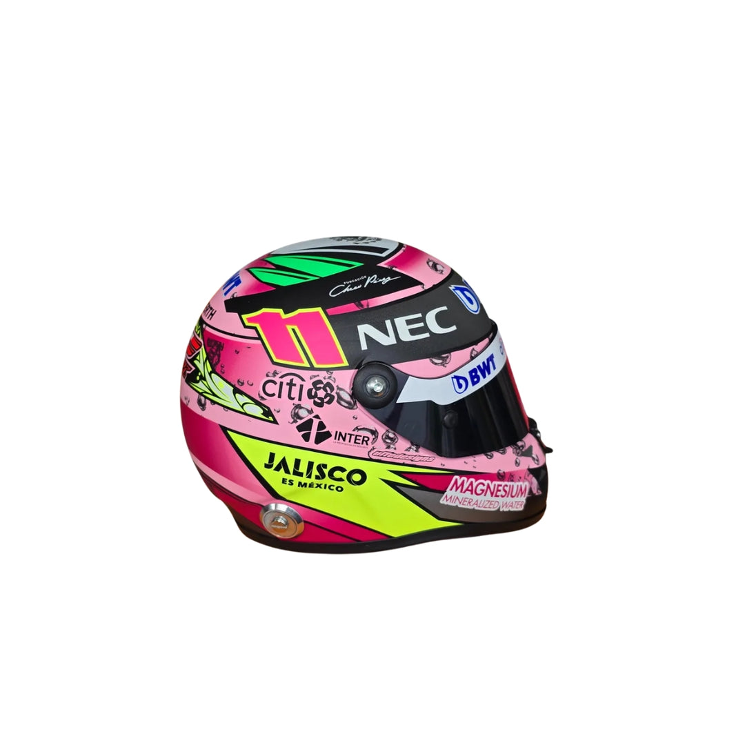 2017 Racing Point F1™ Team Sergio Pérez 1:2 Scale Race Helmet – Pink Edition