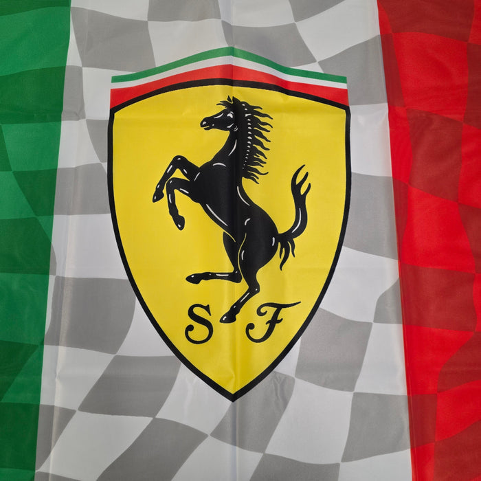 Scuderia Ferrari F1 Team Official Italy Flag 