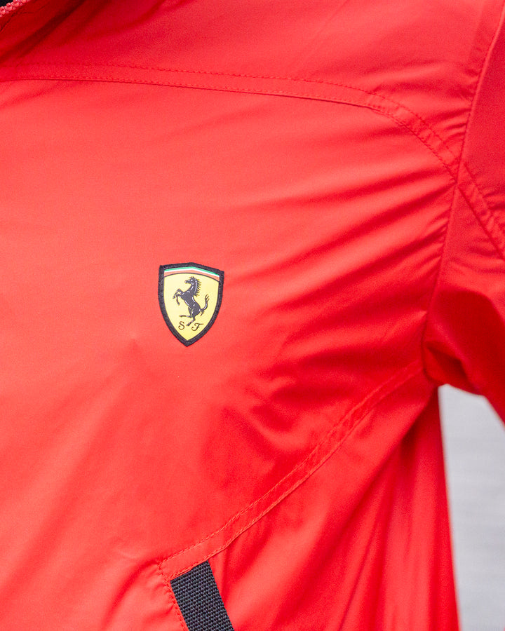 Scuderia Ferrari Men's Rain jacket - Red