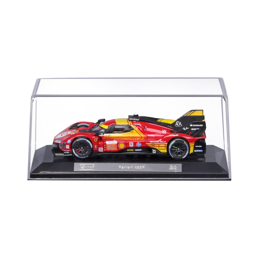 2024 Antonio Fuoco And Miguel Molina And Nicklas Nielsen Ferrari 499P Af Corse Le Mans Winner #50 1:43 Model Car – Red