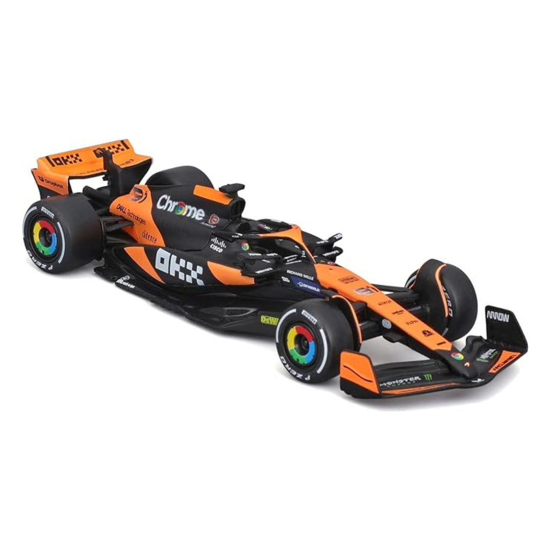 2024 McLaren F1™ Team Oscar Piastri MCL38 Miami Grand Prix Special Edition Bburago 1:43 Scale Car - Orange