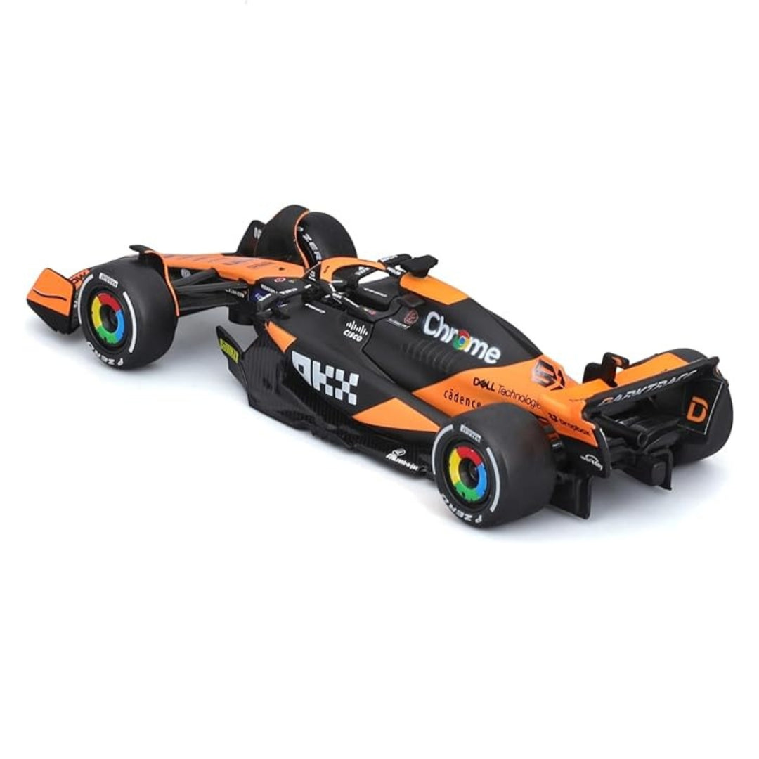 2024 McLaren F1™ Team Oscar Piastri MCL38 Miami Grand Prix Special Edition Bburago 1:43 Scale Car - Orange