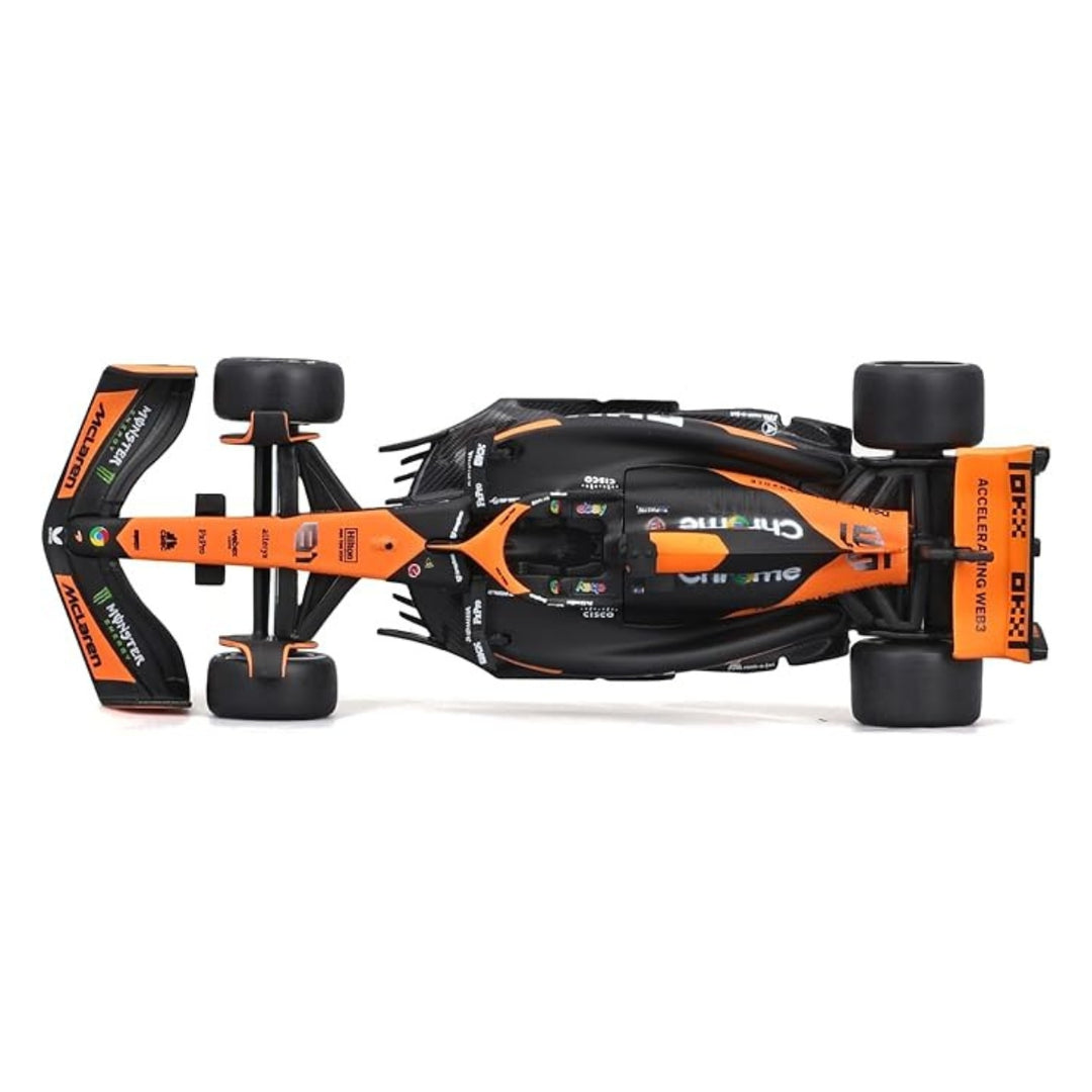 2024 McLaren F1™ Team Oscar Piastri MCL38 Miami Grand Prix Special Edition Bburago 1:43 Scale Car - Orange