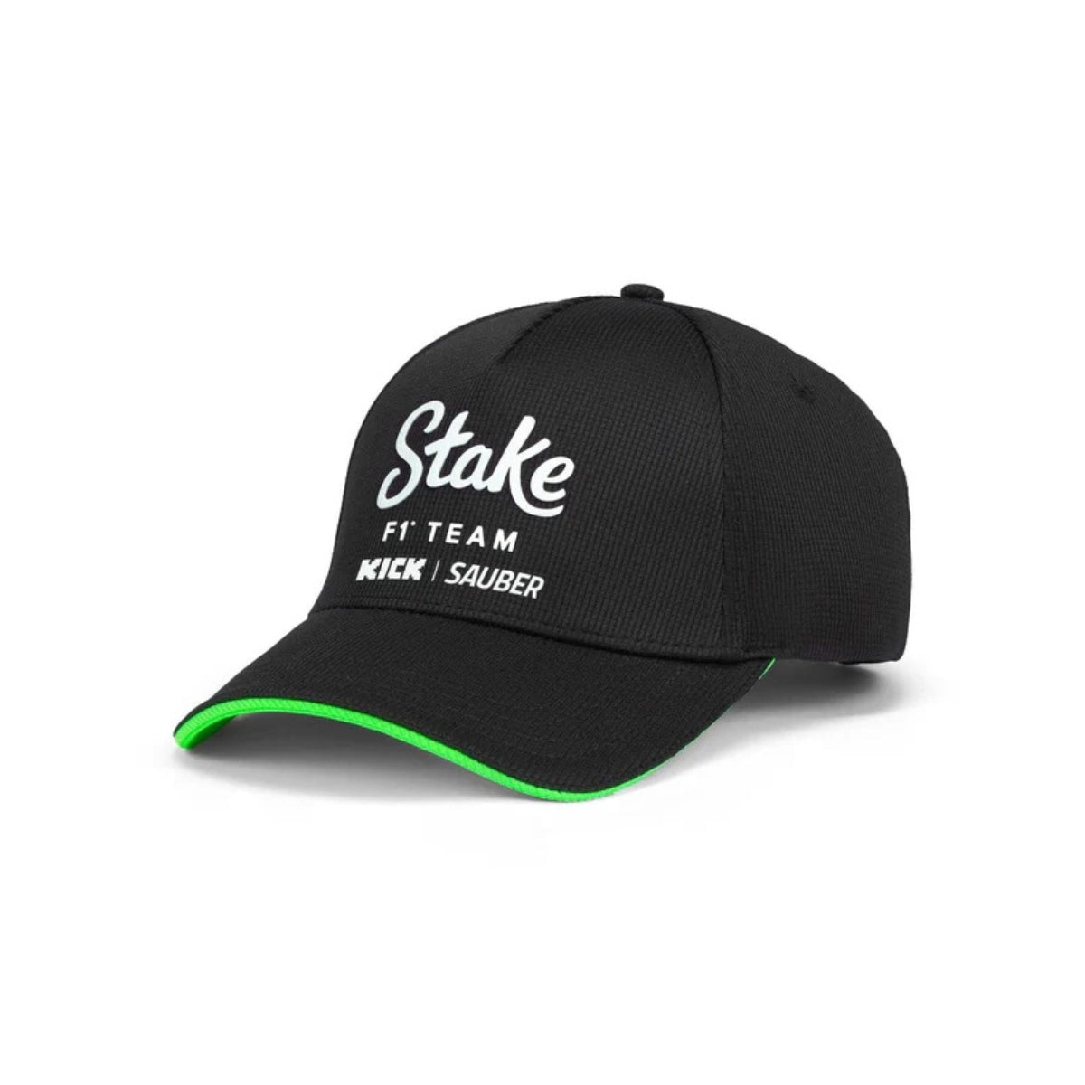 Stake F1™ Team Kick Sauber Baseball Hat - Black – FANABOX™ Stake F1™ Team Kick Sauber Baseball Hat - Black – FANABOX™