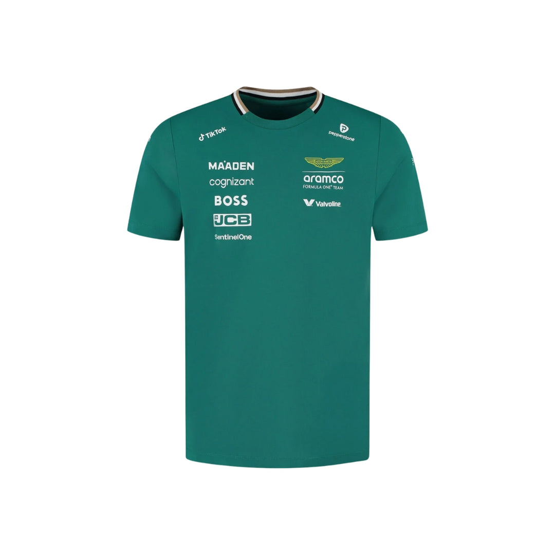 2025 Aston Martin F1™ Team Replica T‑Shirt  – Men’s – Racing Green