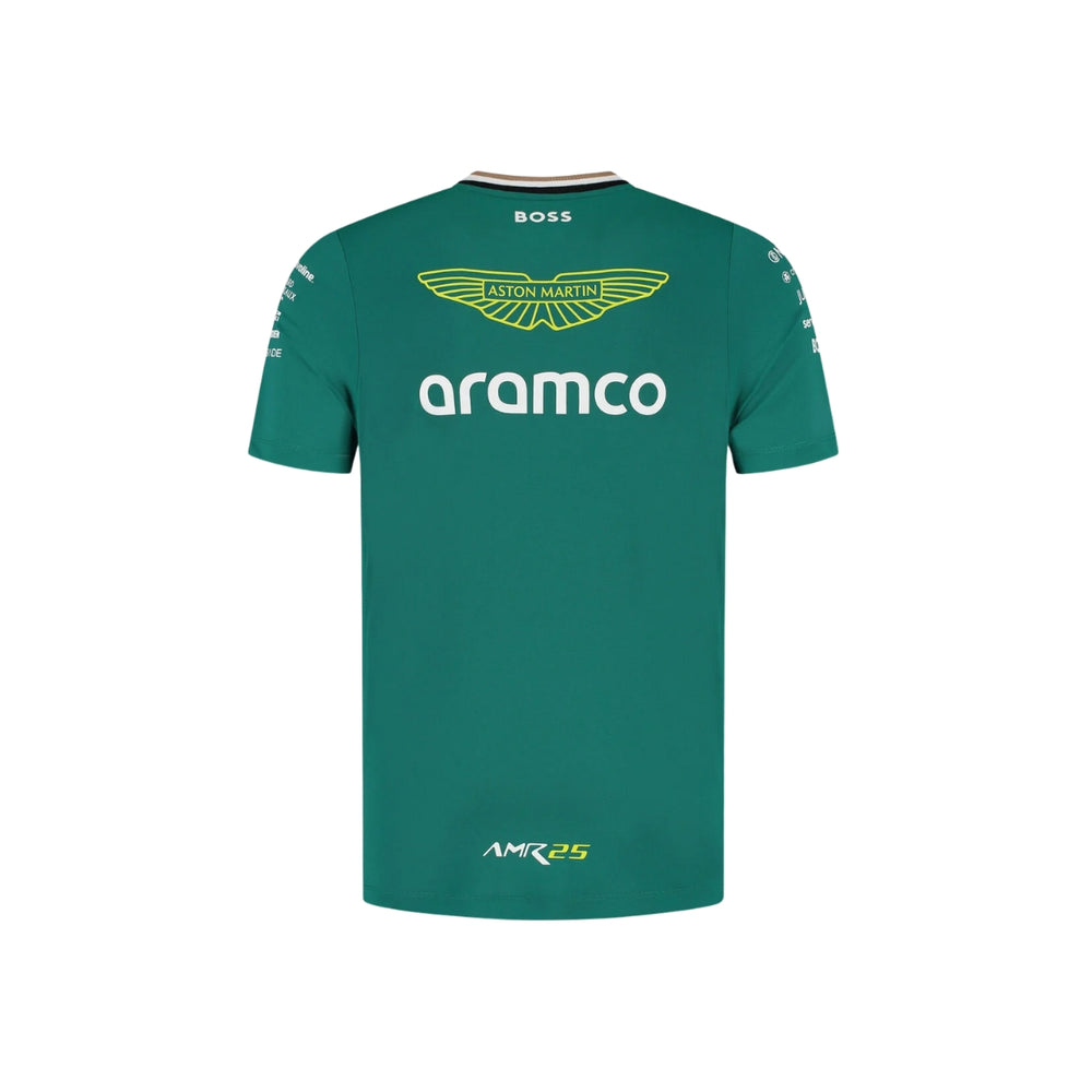 2025 Aston Martin F1™ Team Replica T‑Shirt  – Men’s – Racing Green