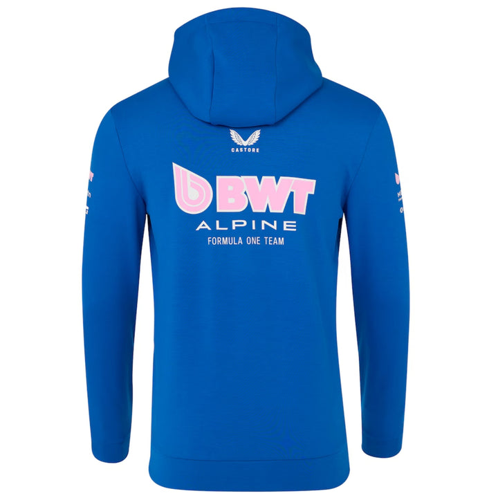 2025 BWT Alpine F1™ Team Full-zip Hooded Jacket - Blue