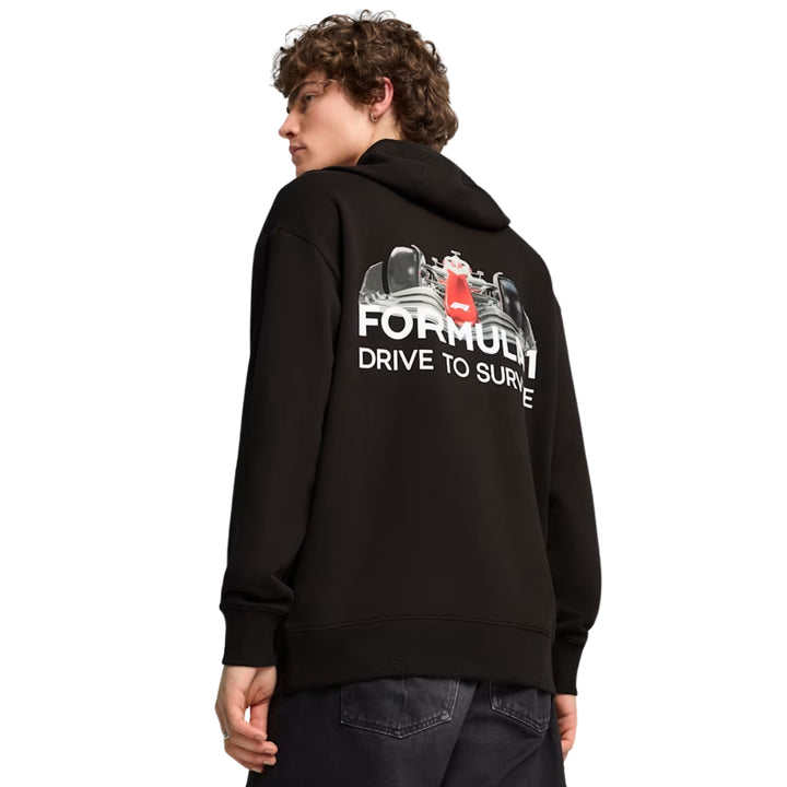 2025 F1™ Collection X Puma "Drive To Survive" Race Adult Hoodie - Black