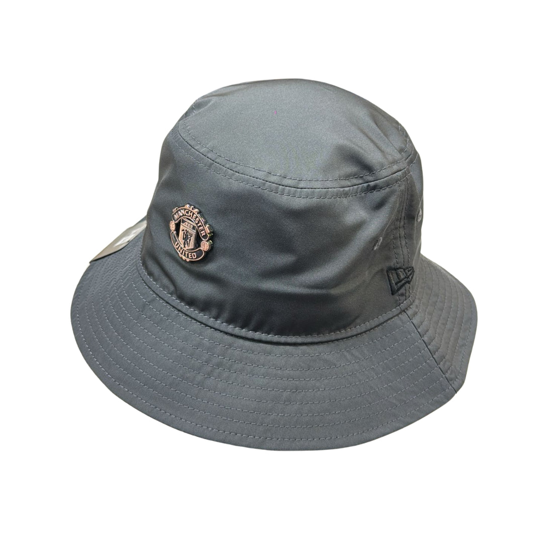 2025 Manchester United FC Bronze EF Bucket Men's Hat - Grey