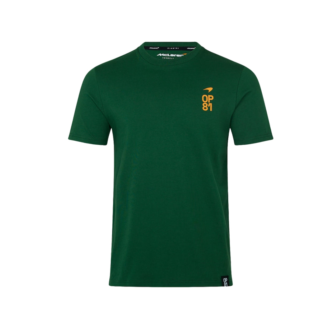 2025 McLaren F1™ Oscar Piastri Home Territories Australia GP Men's T-shirt - Green