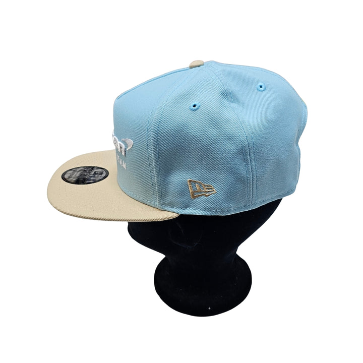2025 McLaren F1™ Team 950AF 2 Colour Flatbrim Men's Cap - Blue and Beige