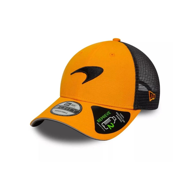 2025 McLaren F1™ Team 9Forty  Trucker Adult Cap - Orange and Black