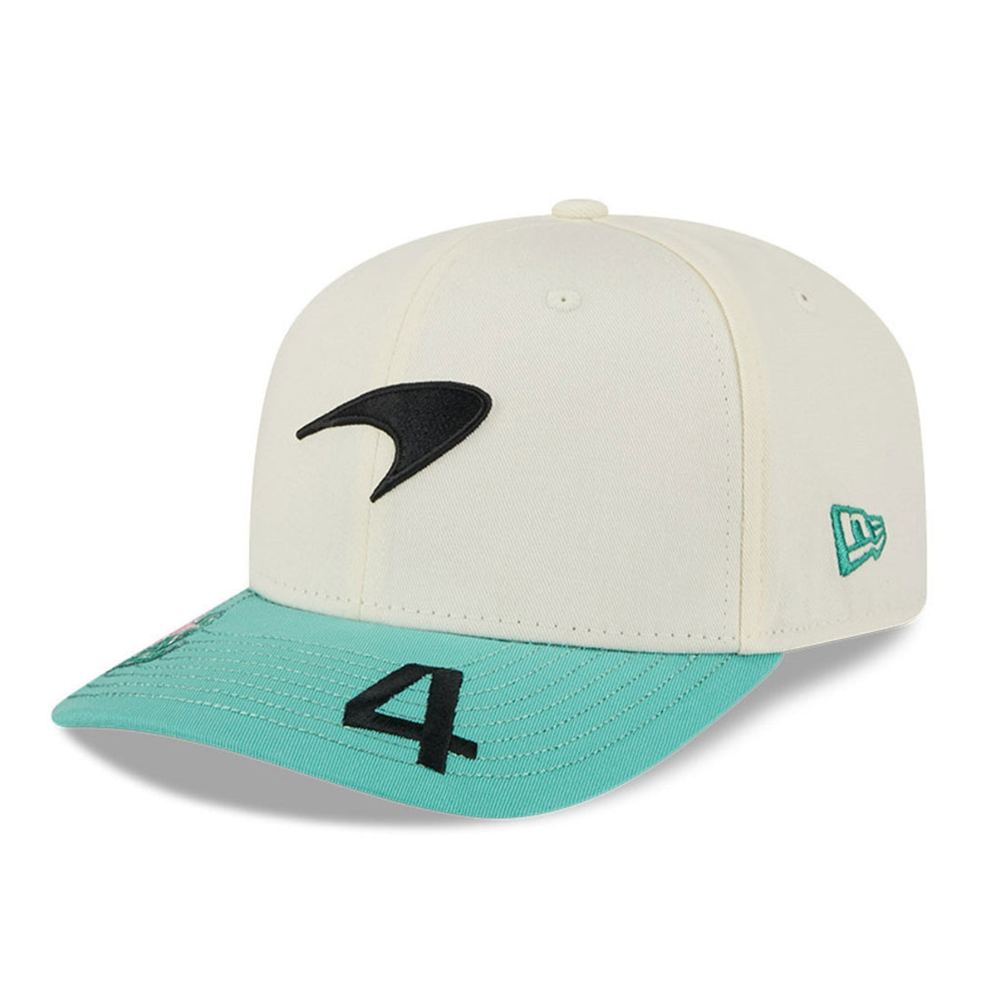 2025 McLaren F1™ Team Brazilian GP Lando Norris Driver Adult Cap - Beige and Mint