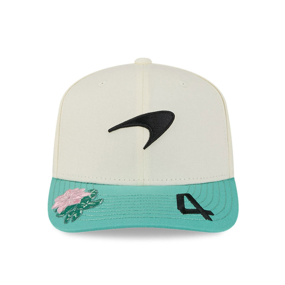 2025 McLaren F1™ Team Brazilian GP Lando Norris Driver Adult Cap - Beige and Mint