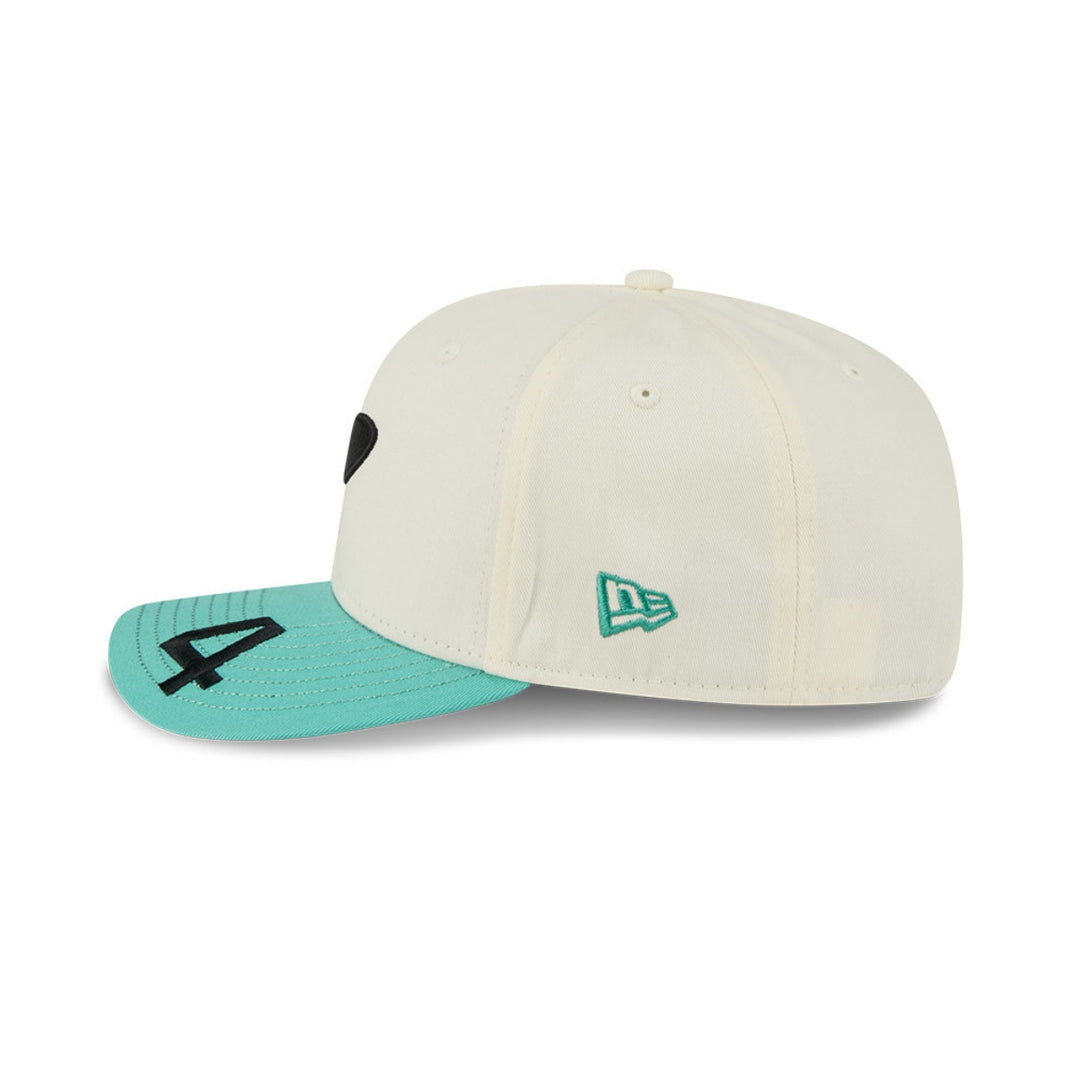 2025 McLaren F1™ Team Brazilian GP Lando Norris Driver Adult Cap - Beige and Mint