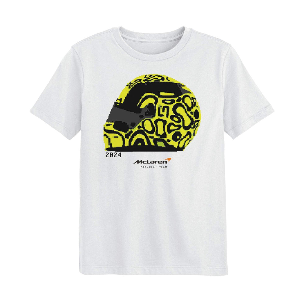 2025 McLaren F1™ Team Lando Norris Helmet T-Shirt - Papaya