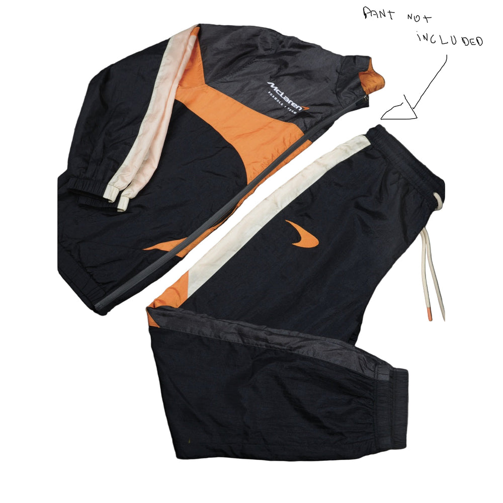 2025 McLaren F1™ Team Training World Circuit 2.0 Track Men's Jacket and Pant - Black and Papaya