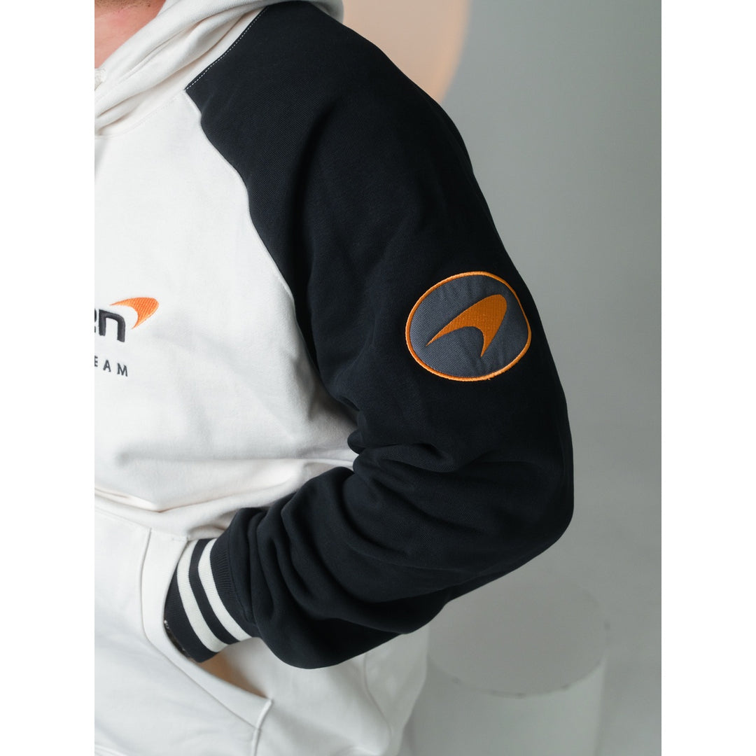 2025 McLaren F1™ Team 'Drafting' Men's Hooded Sweatshirt - Beige