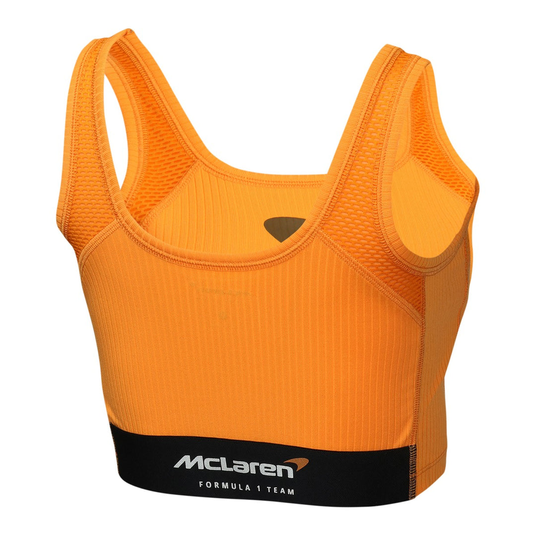 2025 McLaren F1™ Team Auto Racing Car Women's Sports Sleeveless Athleisure Racerback Tank Top - Papaya