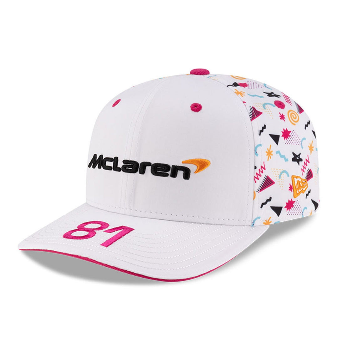 2025 McLaren F1™ Team Oscar Piastri Miami GP 9Seventy Adult Cap - White