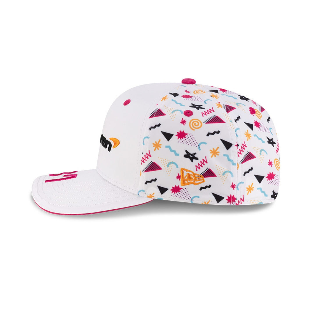 2025 McLaren F1™ Team Oscar Piastri Miami GP 9Seventy Adult Cap - White