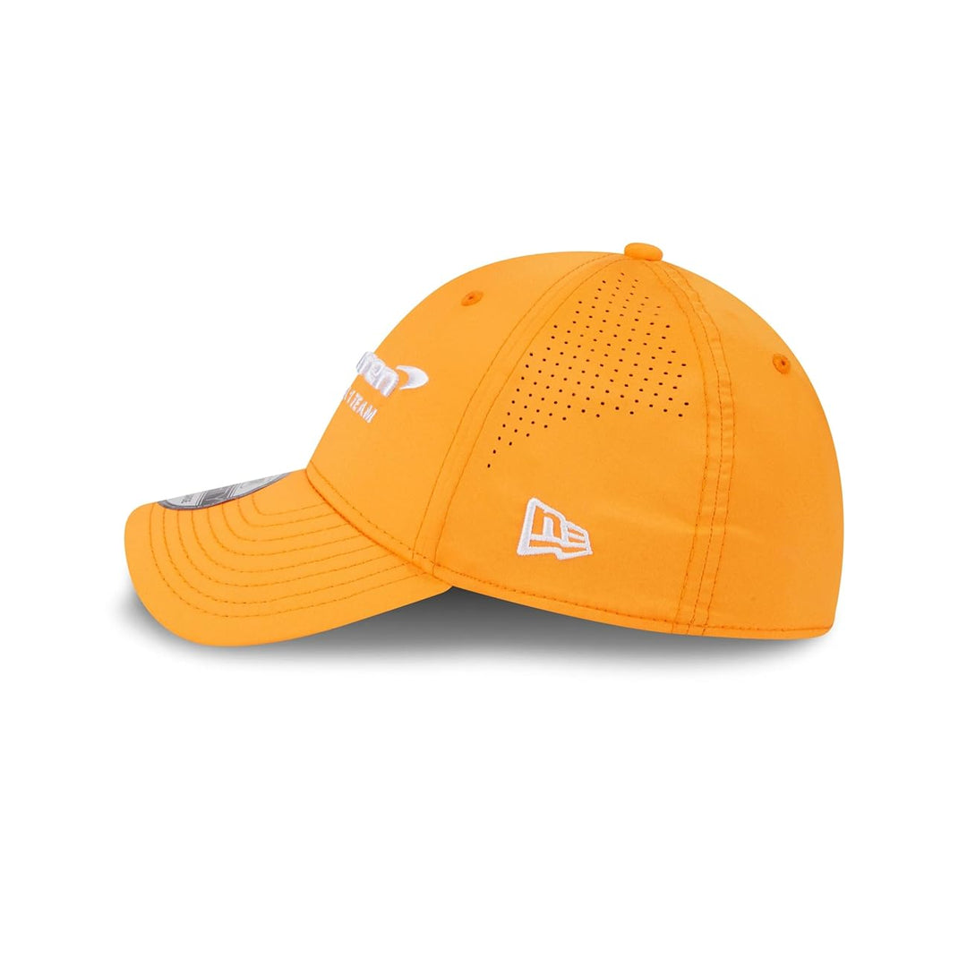 McLaren F1 Team New Era Perforated 39THIRTY Flex Adult Hat - Papaya Orange