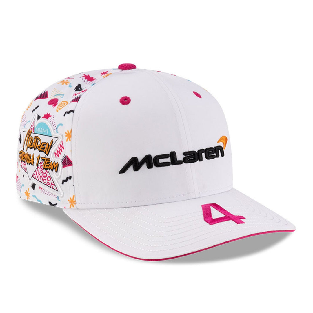 2025 McLaren F1™ Team Lando Norris Miami GP 9Seventy Adult Cap - White