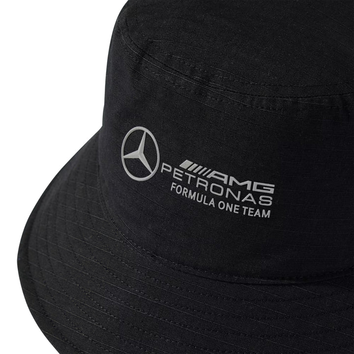 2025 Mercedes-AMG F1™ Team x Adidas Mechanics Adult Bucket Hat - Black