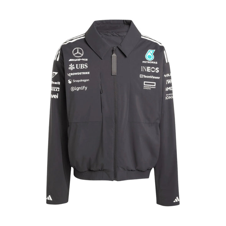 2025 Mercedes AMG Petronas F1™ Team x Adidas Men's Jacket - Black