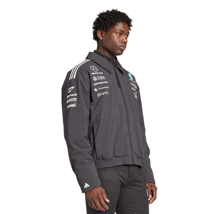 2025 Mercedes AMG Petronas F1™ Team x Adidas Men's Jacket - Black