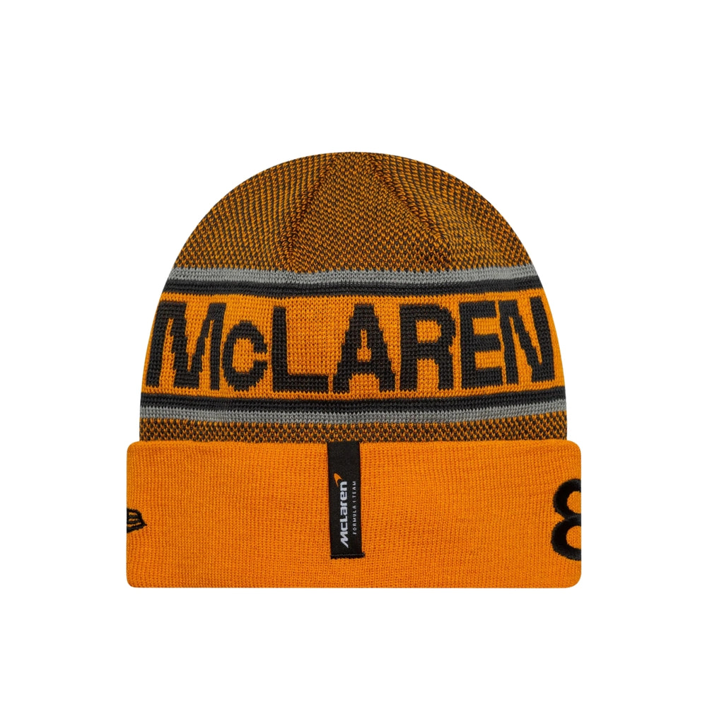 2025 McLaren F1™ Team Oscar Piastri Adult Beanie - Papaya