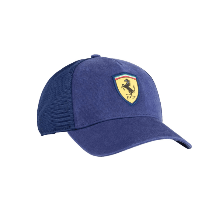 2025  Scuderia Ferrari F1™ Team Trucker Unisex Hat - Persian Blue