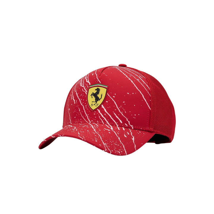 2025 Scuderia Ferrari F1™ Team Colour S Trucker Men's Cap - Red