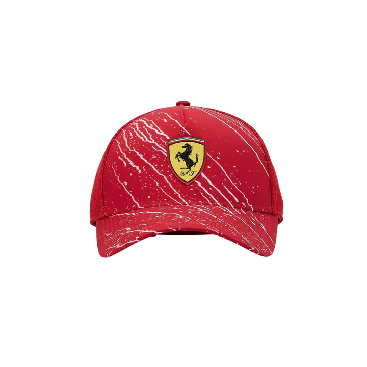 2025 Scuderia Ferrari F1™ Team Colour S Trucker Men's Cap - Red
