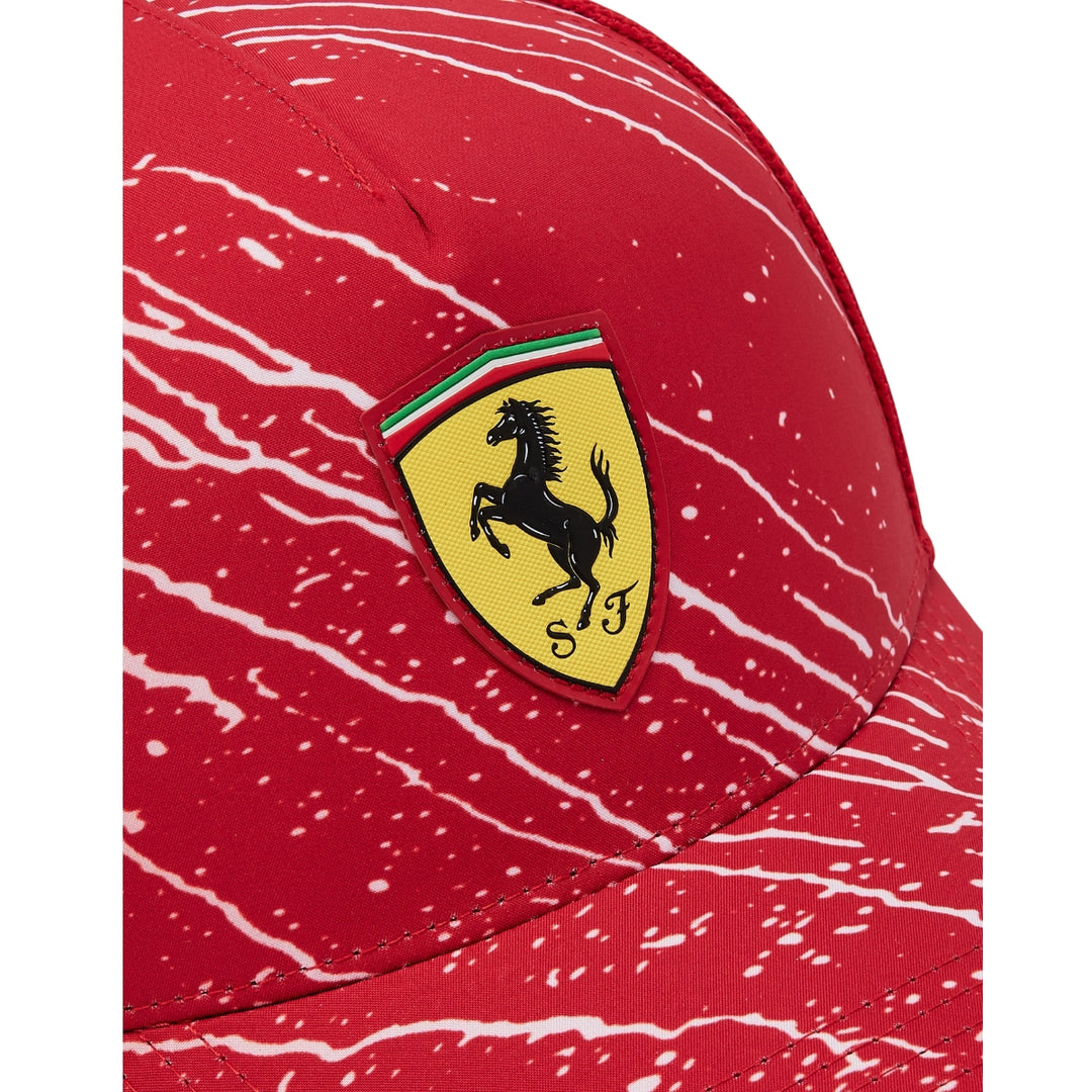 2025 Scuderia Ferrari F1™ Team Colour S Trucker Men's Cap - Red