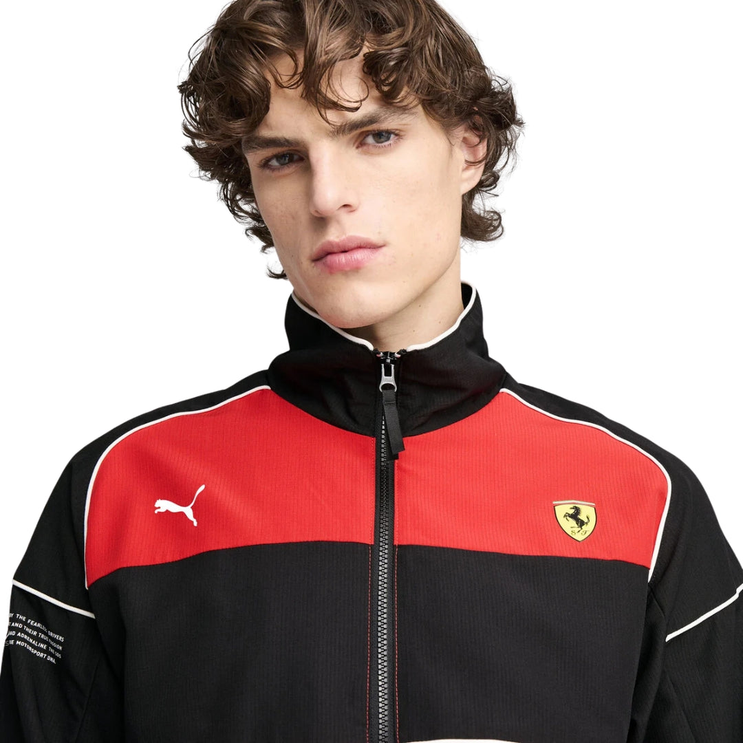 2025 Scuderia Ferrari F1™ Team Men's SDS Jacket - Black and Red